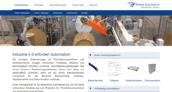 Desktop Screenshot of finken-automation.de